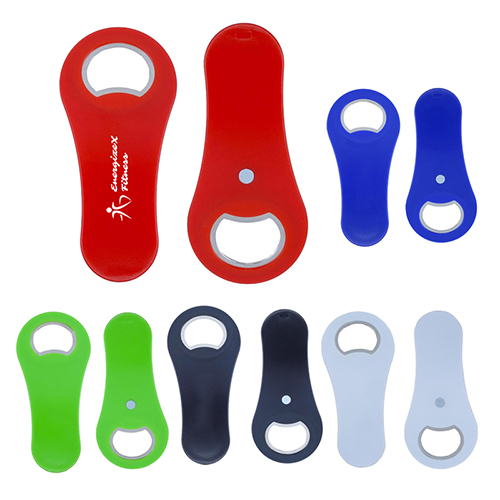 Rounded Bottle Opener With Magnet