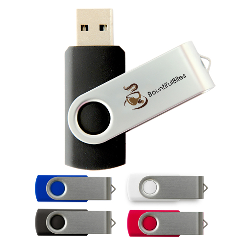 Rush - Swivel USB Flash Drive 16GB
