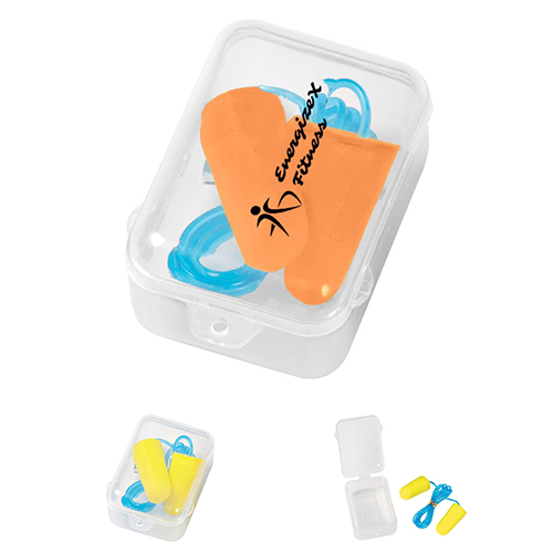 Vibrant Ear Plugs with Case for Travel
